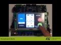 STMicroelectronic STM32F429 and Storyboard | Crank Software Sample GUI Demo
