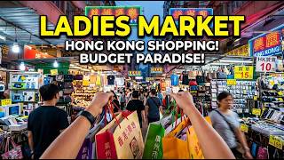 Inside the Largest Ladies Market in Hong Kong (Fake + Soveigner)