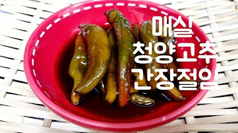 청양고추장아찌