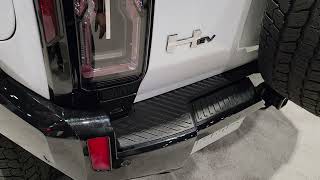 Cargo space and Exterior of #gmc #hummer ev @ChicagoAutoShow 2025