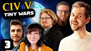 The Battle for the Cattle | Civ V: Tiny Wars Episode #3 @YogsCiv
