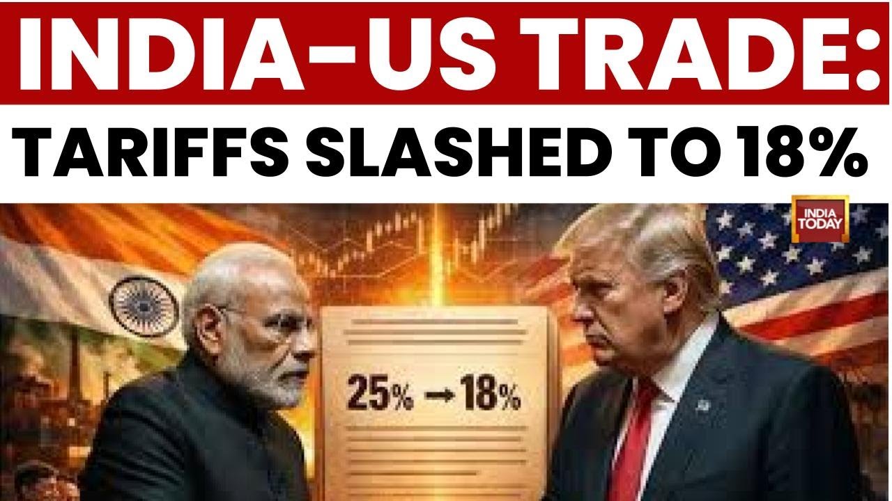 India and US Seal Interim Trade Deal as Tariffs Cut from 50% to 18% ...