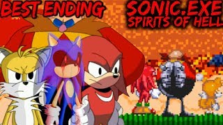 THE EPIC FINALE! - SONIC.EXE: THE SPIRITS OF HELL [Best Ending] - Everyone Survives?!