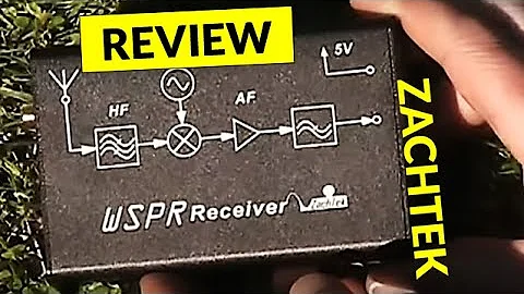 Review: Zachtek WSPR-RX v2 receiver