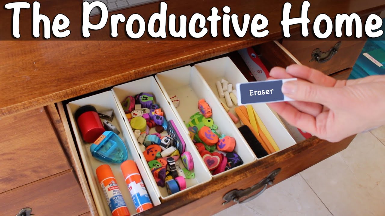 how to organize homework at home