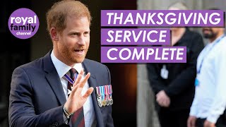 Public Show Prince Harry Love as he Leaves Invictus Games Service