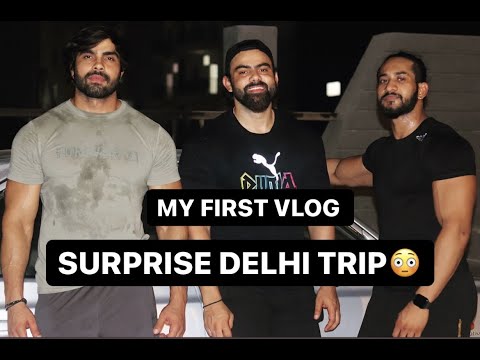 MY FIRST VLOG | SURPRISE MEETING WITH @Arun Amrit & Pawan Chechi |    Veer Fitness