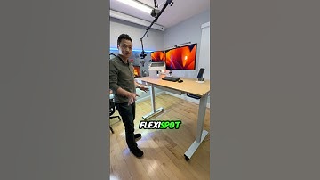 My main workstation setup with FlexiSpot E6 electric standing desk