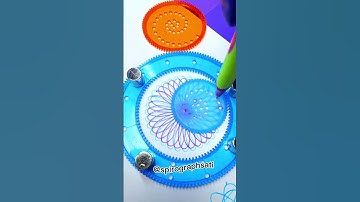 Can You Count the Spirograph Lines?👀 #spirographsati #spirograph #spirographpatterns #usa #artshort