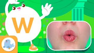 Phonics for Kids 🗣 The W Sound 💧 Phonics in English 🎪