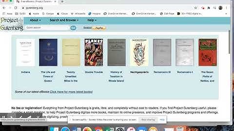 Intro to Project Gutenberg