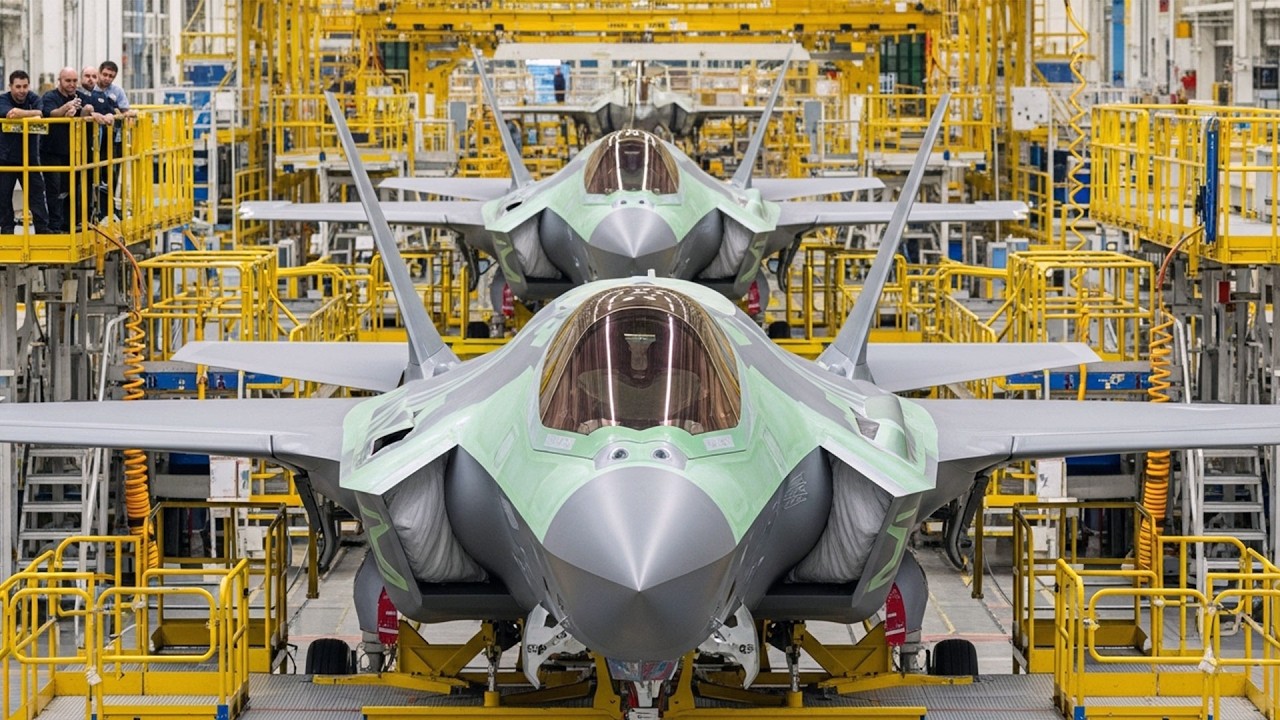 Has the F-35 FINALLY Entered MASSIVE Production? - YouTube