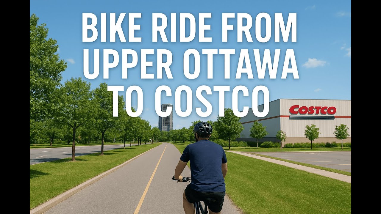 Bike Ride from Upper Ottawa to Costco | Scenic City Cycling