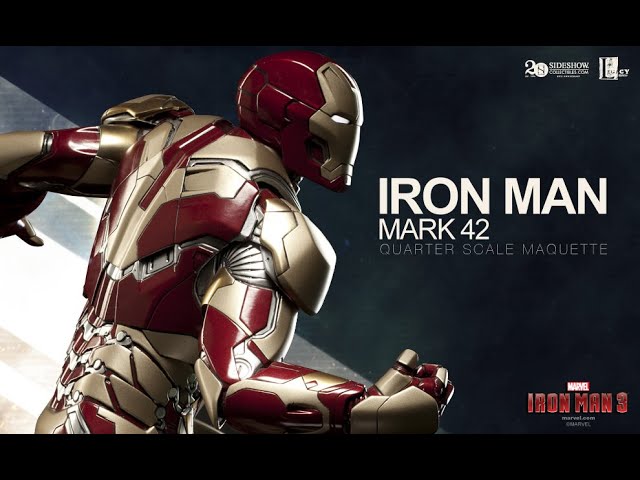Sideshow Collectibles - Iron Man Mark 42 | Quarter Scale Maquette