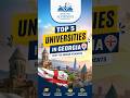 Top 5 Universities in Georgia for MBBS 2026 🇬🇪 | Best for Indian Students | Low Fees + No Donation