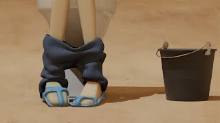 CGI 3D Animated Short: "Flush"