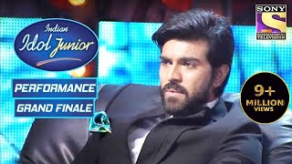 Ram Charan Is Shocked With Sugandha's Voice | Indian Idol Junior | Grand Finale