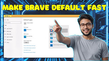 Hoe u Brave als standaardbrowser kunt instellen | Sneller en privé browsen (2025)