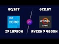 i7-10750H vs Ryzen 7 4800H – Gaming Laptop CPU Battle