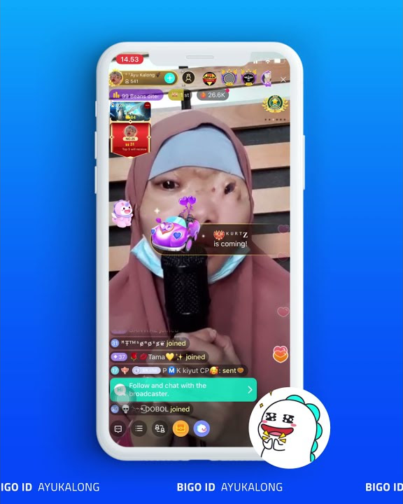 AYU Semangat Live Bigo!