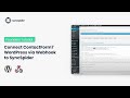 Connect contactform7 wordpress via webhook to syncspider
