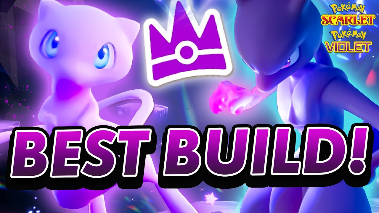 BEST Mewtwo Build for Raids in Pokemon Scarlet and Violet 