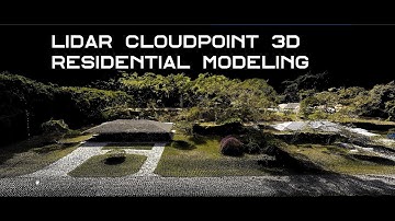 LIDar 3D   Residential property modeling