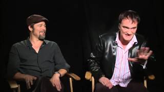 Brad Pitt & Quentin Tarantino Interview 2 Of 3