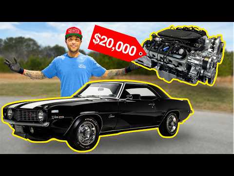 We Put A $20,000 Engine Into A First Gen Camaro