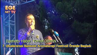 7. Uluslararası Balıkesir Aromaterapi Festivali Örende Başladı