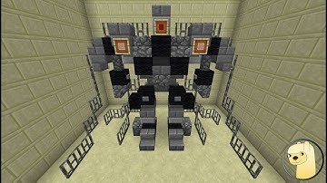 Minecraft - How To Build Transformers 3 Crowbar Robot Mode!