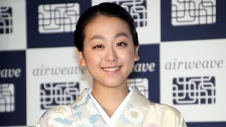 浅田真央選手、今の目標は「試合に出場できるレベルに持って行くこと」「エアウィーヴ」新CM発表会　会見　#Mao Asada