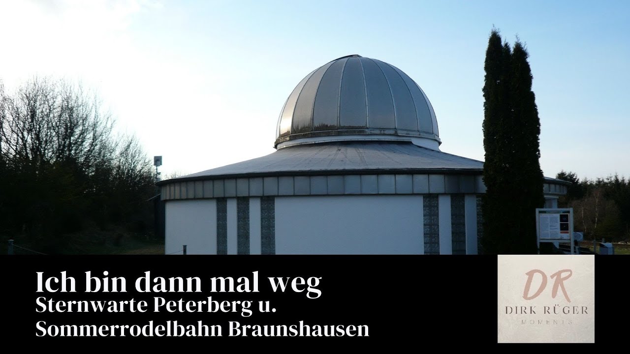 Rundweg vorbei an der Sternwarte Peterberg und Sommerrodelbahn Braunshausen