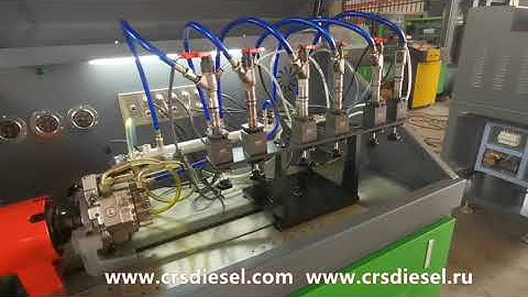 CR718 common rail pump and common rail injector test bench