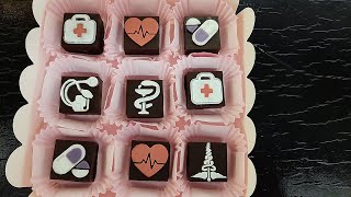 Шоколадные конфеты для медицинских работников ❤ Тематические конфеты с начинкой