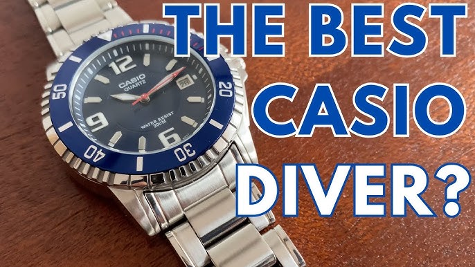 A New Budget Diver King... (Casio MTD-1053D-2AVES Review) - YouTube | Quarzuhren