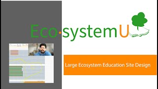EcosystemU: Using Excel to Design Larger Ecosystem Education Sites