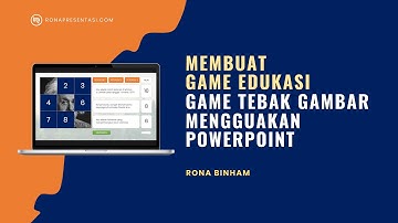 Cara Membuat Game Edukasi | Game Tebak Gambar Menggunakan Powerpoint