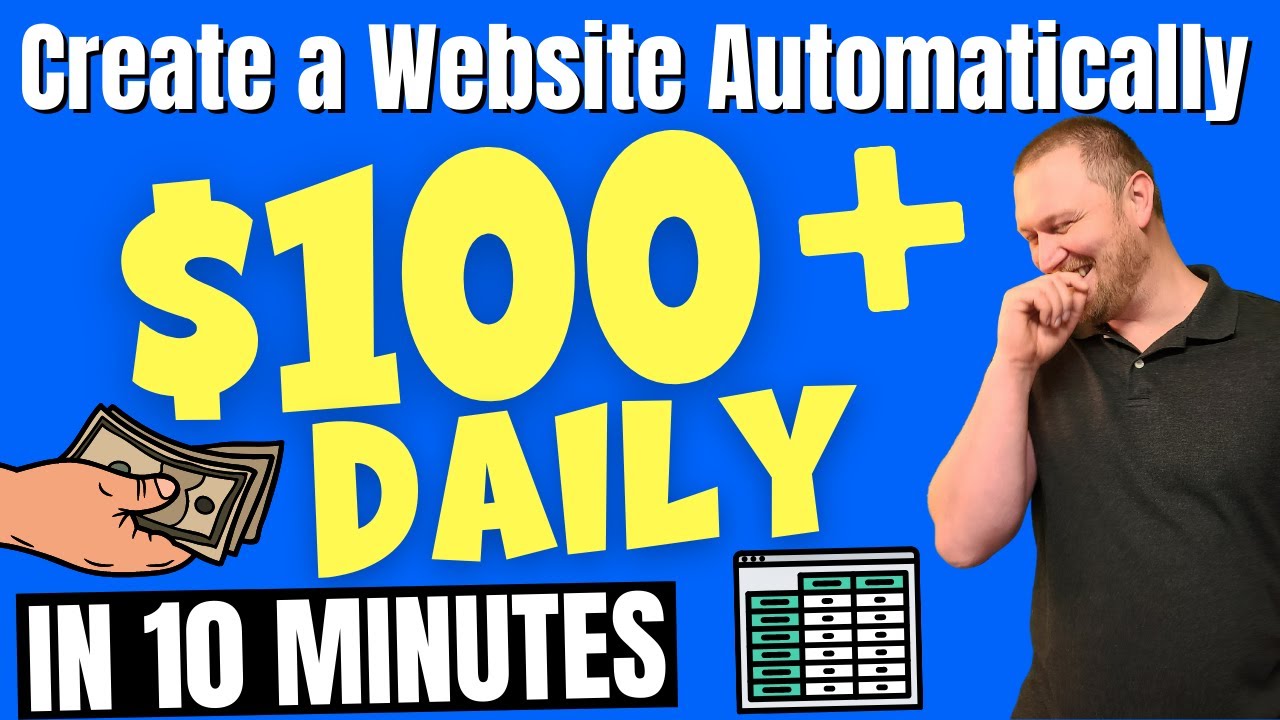 Create A Free Affiliate Marketing Website in 10 Minutes & Make $100 Daily With Free Traffic!