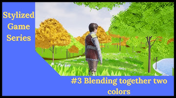 UE4 Stylized Game Dev Series Ep. 3: Blending Two Colors for Stylized Textures 🎨