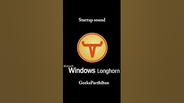 Microsoft Windows Start up Sound WINDOWS Long Horn | Geeks Parthiban