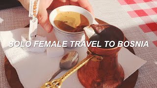 solo female travel to bosnia | Mostar