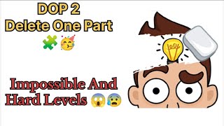 Dop 2 Delete One Part 🧩 Impossible And Hard Levels😱 #dop2 #trending #viralvideo  screenshot 5