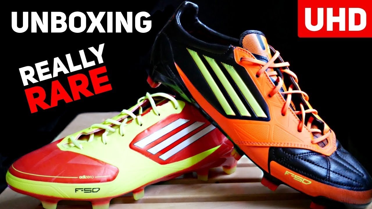 Viscoso rescate pegamento SUPER RARE | Adidas 2011 F50 Adizero´s miCoach Unboxing - YouTube