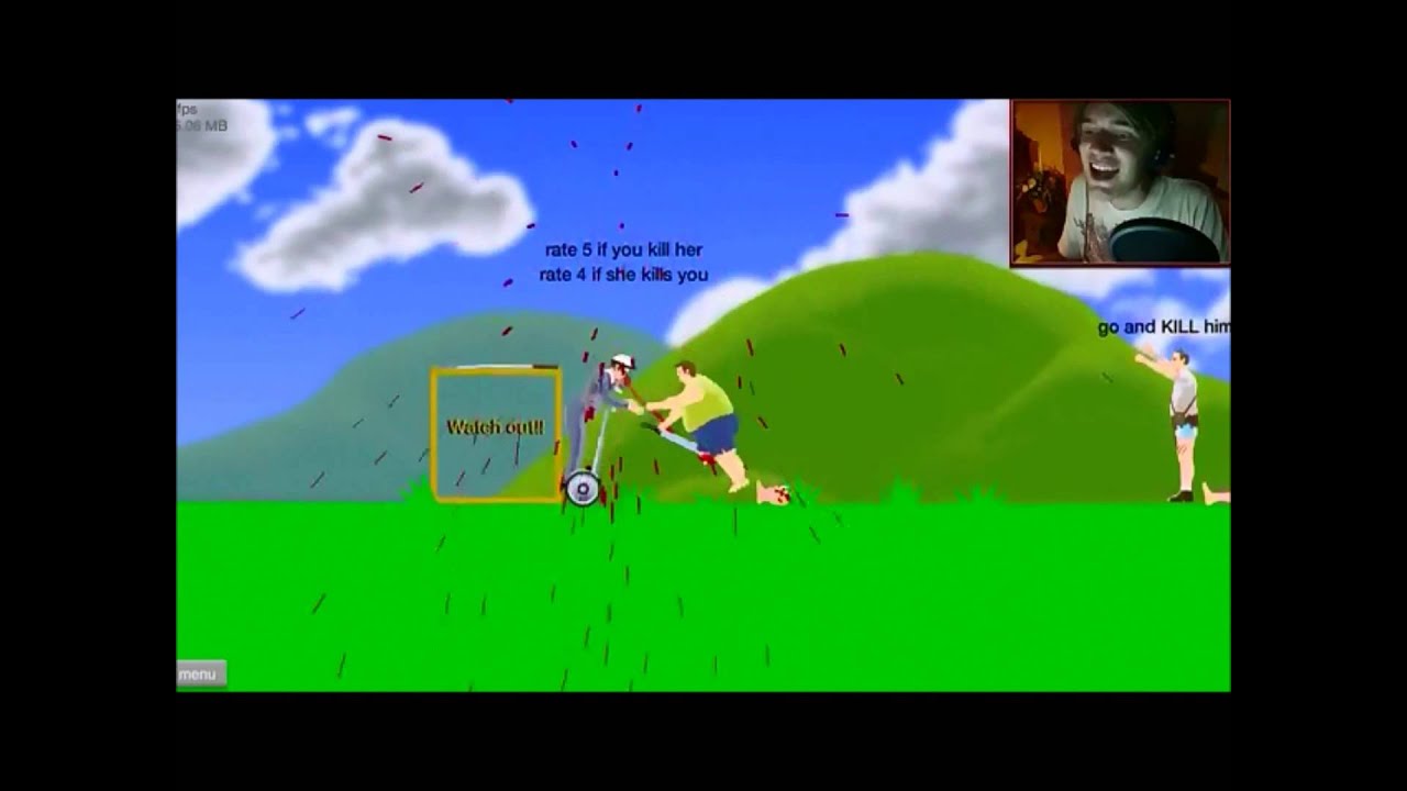 Pew Pie Happy Wheels Funny Moments Pew Pie Happy Wheels Funny Moments
