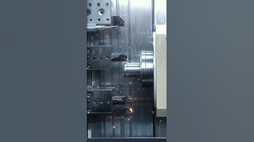 🚀 One setup. Two ends. #cnc #machinist #metalworking