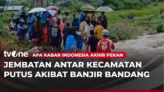 Banjir Bandang Putus Jalan Antar Kecamatan Di Sikka  Akap Tvone