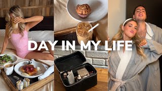 24 HOURS IN NYC: staying in a nice hotel w/ my boyfriend vlog