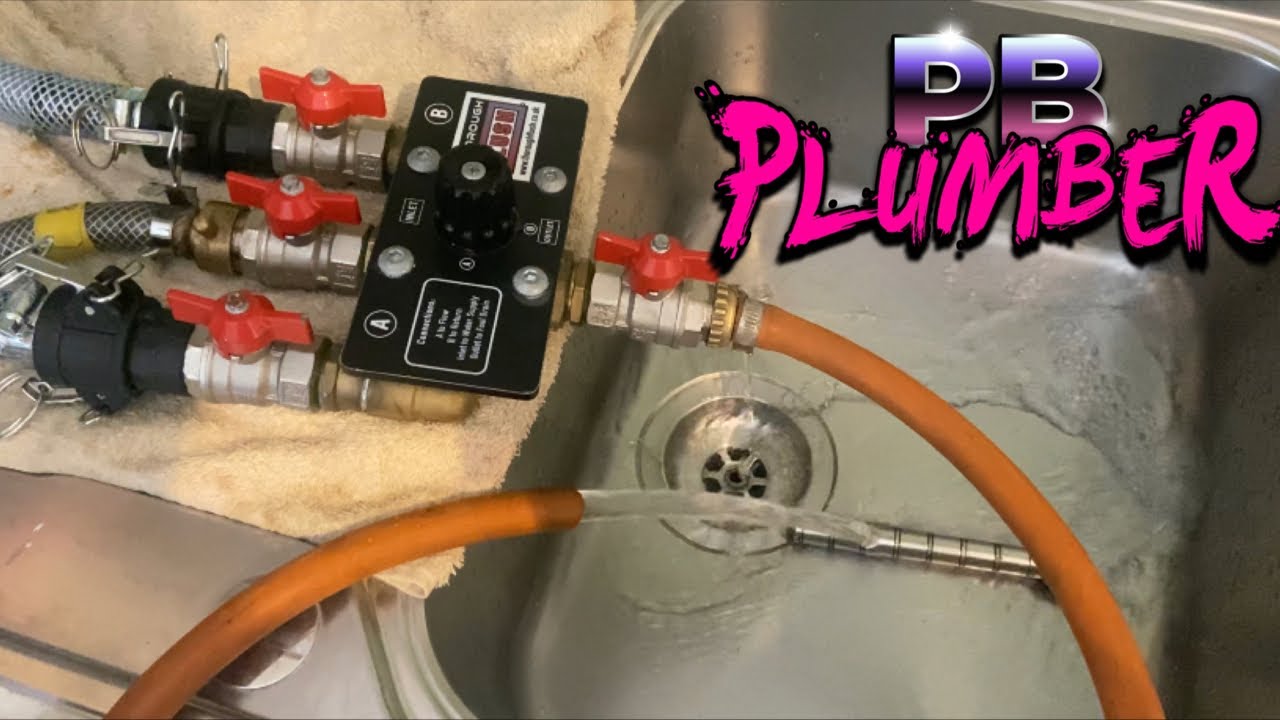 P B Plumber Mains flush using the Thoroughflush YouTube