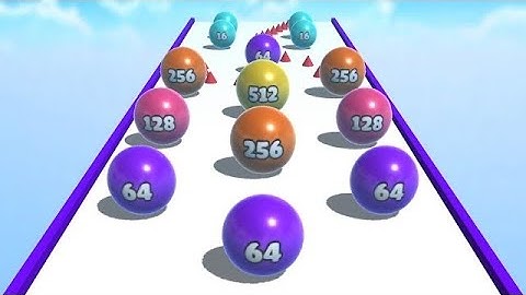 Ball Merge 2048 - All Levels Gameplay Walkthrough Android iOS #100